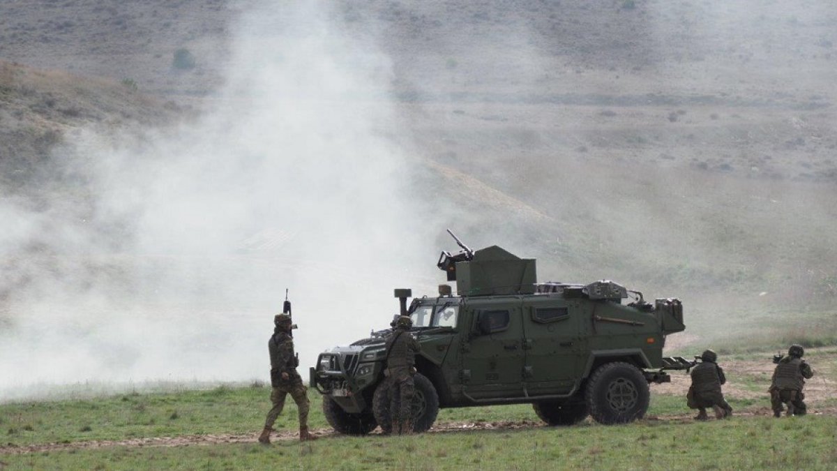 La Brigada ‘Galicia’ prepara en la base de Renedo-Cabezón, Valladolid, su próxima misión en Malí- ICAL