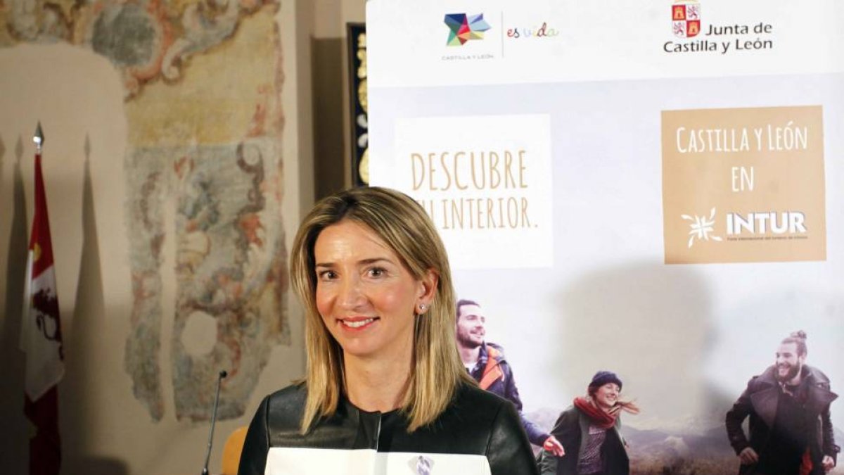 La consejera de Cultura y Turismo, Alicia García, presenta la participación de la Junta de Castilla y León en-Ical