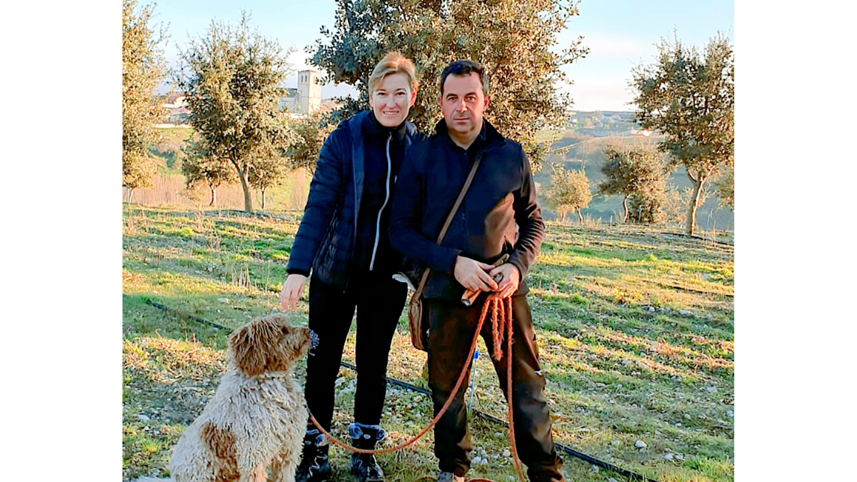 Los impulsores Raquel de Dios y Fernando Cano. E.M.
