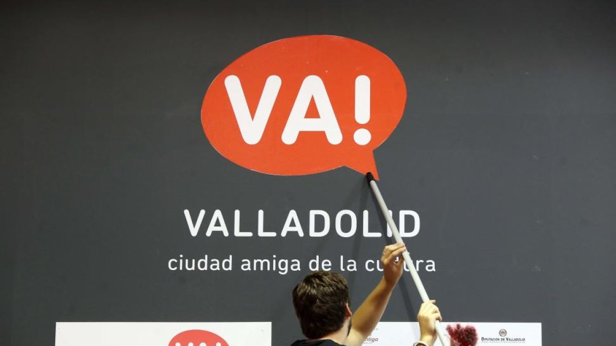 Preparativos de la Feria de Muestras de Valladolid.-ICAL