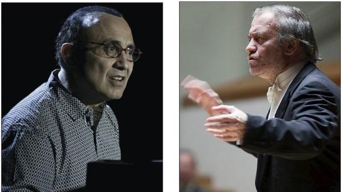 Michel Camilo (I) y Valery Gergiev (II)-E.M.