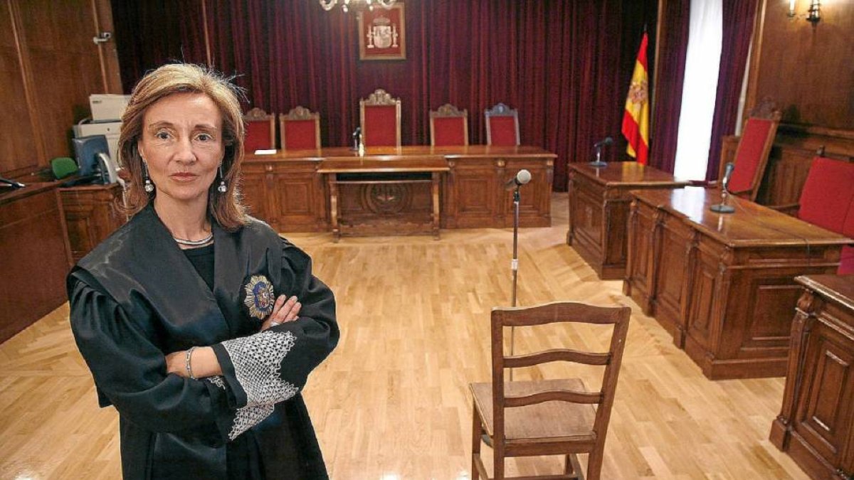 La presidenta de la Sala de lo Social del TSJ, María José Renedo-Ical