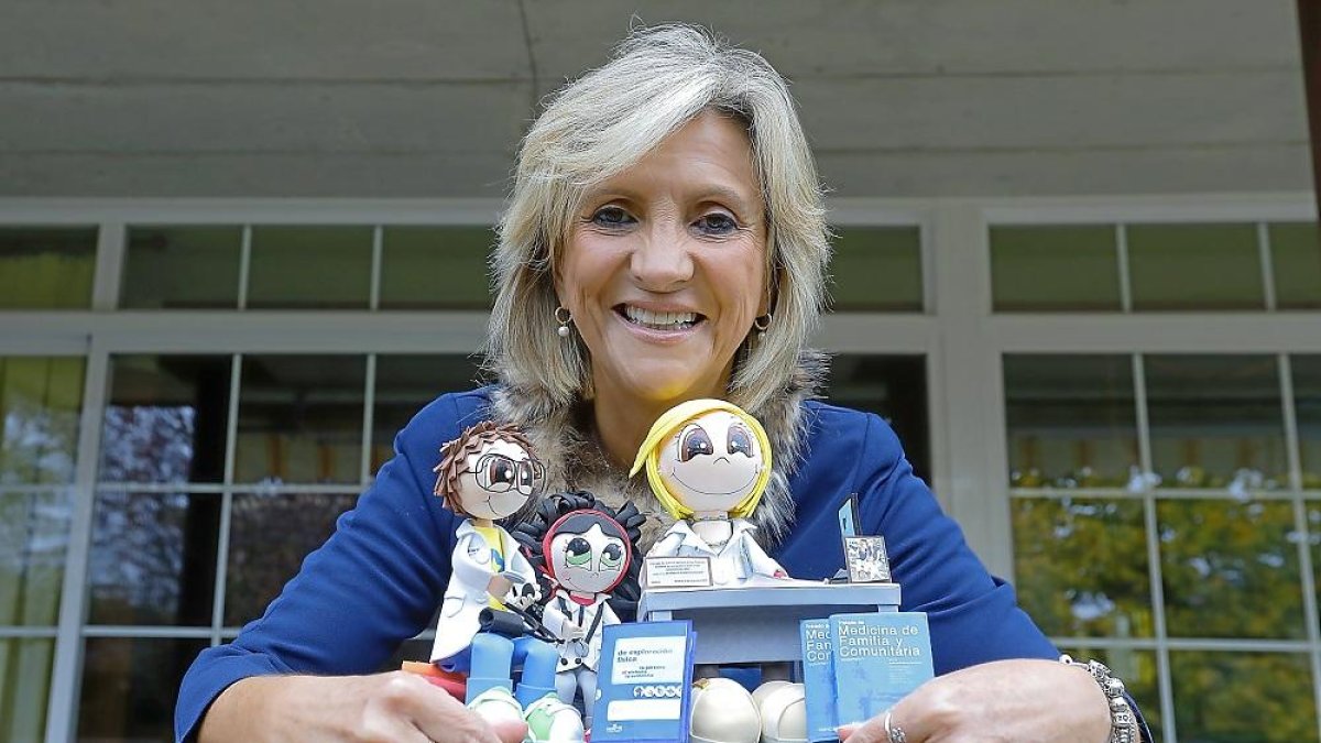 La vallisoletana Verónica Casado, ganadora del premio que la reconoce como la mejor médica del mundo.-J.M. LOSTAU