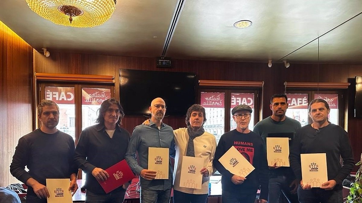 La Unión de Promotores Musicales de Valladolid en rueda de prensa este jueves. - EUROPA PRESS