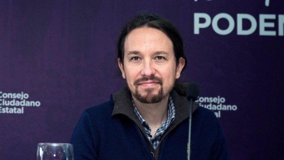 El secretario general de Podemos, Pablo Iglesias.-EFE / LUCA PIERGIOVANNI