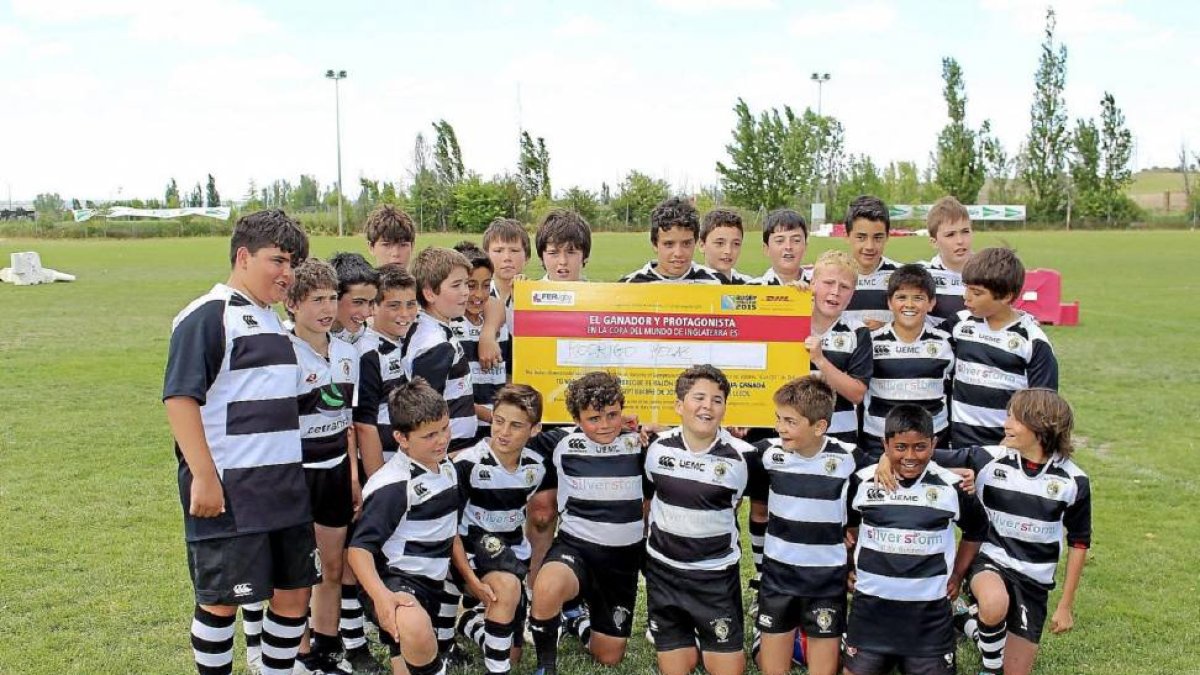 Plantilla del SilverStorm El Salvador, que se impuso en benjamines.-FER