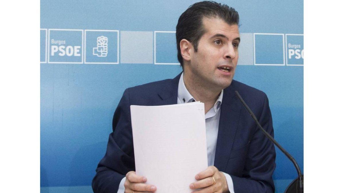 El secretario general del PSOE de Castilla y León, Luis Tudanca-Ical