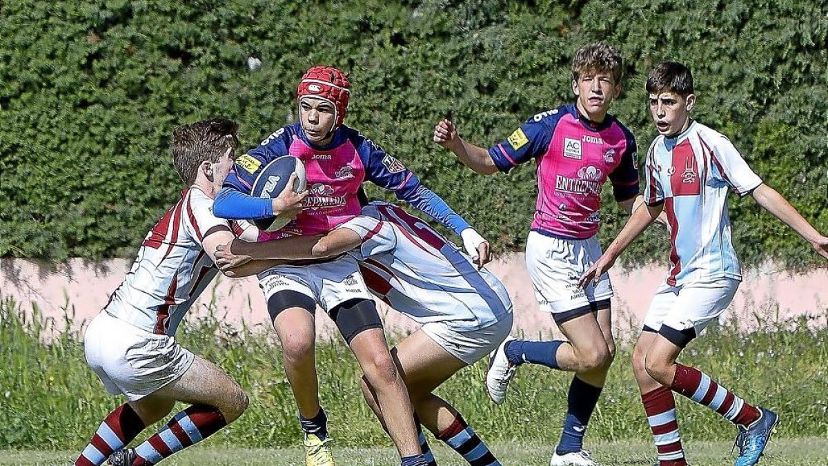 Una imagen de archivo del partido VRAC-San Isidro del pasado Torneo Nacional celebrado en Valladolid.-J.M, LOSTAU