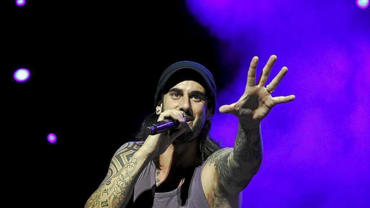 Melendi en pleno concierto. | E. M.