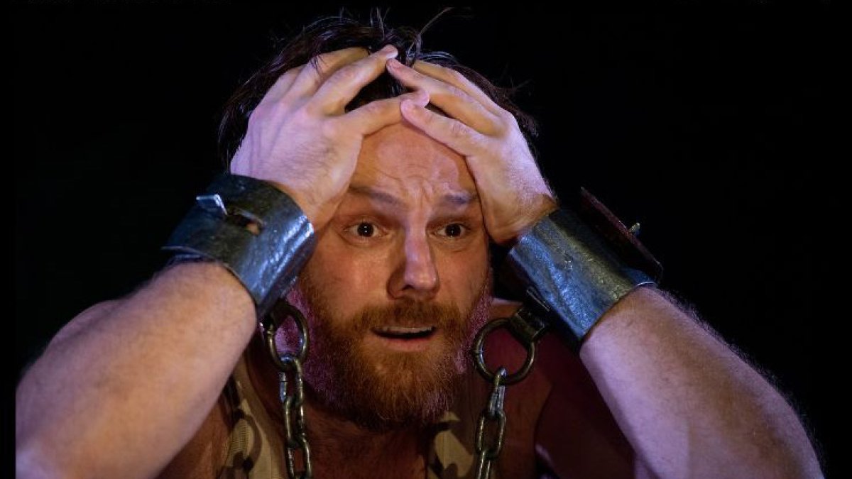 El actor vallisoletano Alfredo Noval en 'La vida es sueño'. ICAL