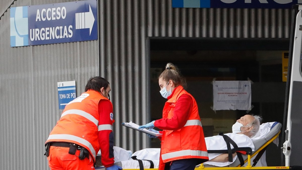Urgencias del Hospital Clínico de Valladolid. | JUAN MIGUEL LOSTAU.