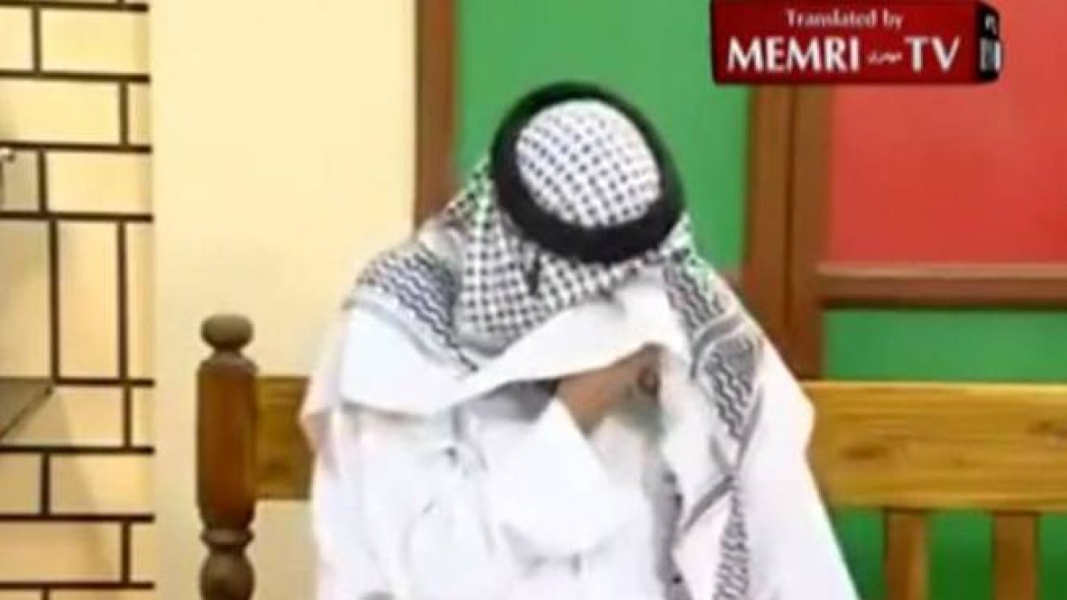 Un presentador iraquí llora por sus compatriotas cristianos-Foto: YOUTUBE