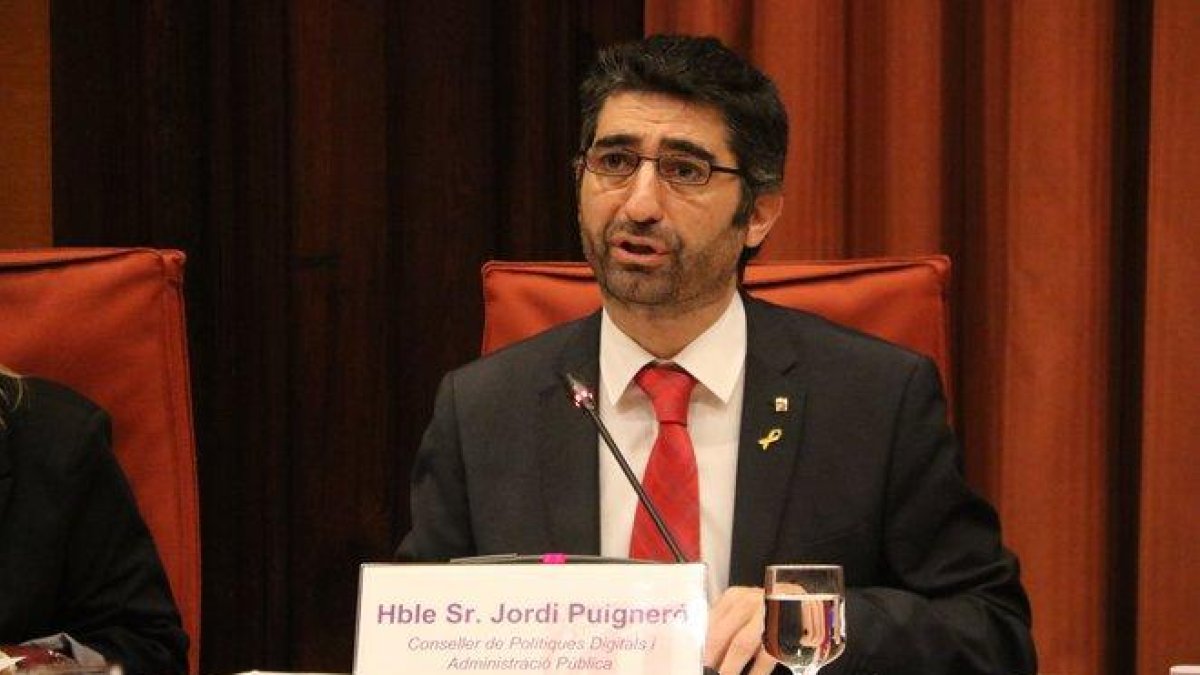 Jordi Puigneró.-AINA MARTÍ (ACN)