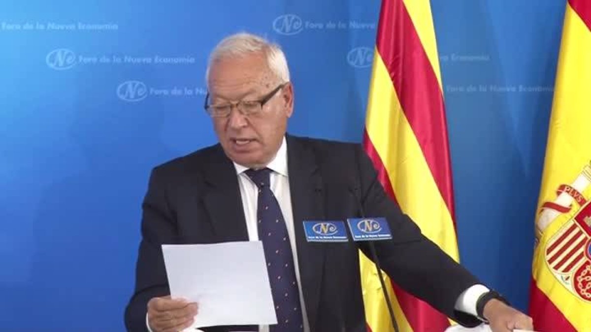 Margallo felicita irónicamente a los independentistas por