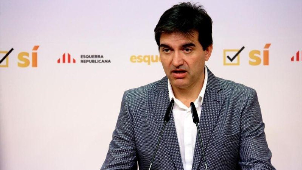 El portavor de ERC, Sergi Sabrià.-BERNAT VILARO (ACN)