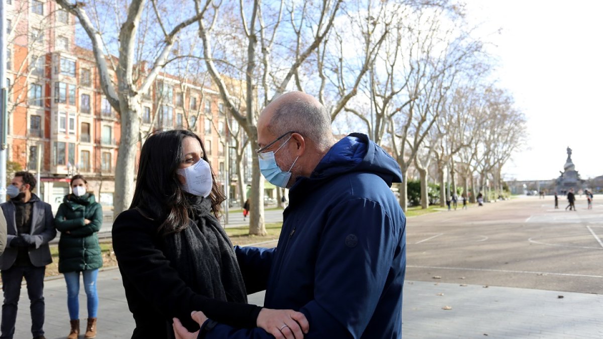 Inés Arrimadas y Francisco Igea. - ICAL