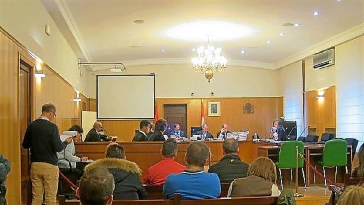 Sesión del juicio por el laboratorio de heroína.-E.P.