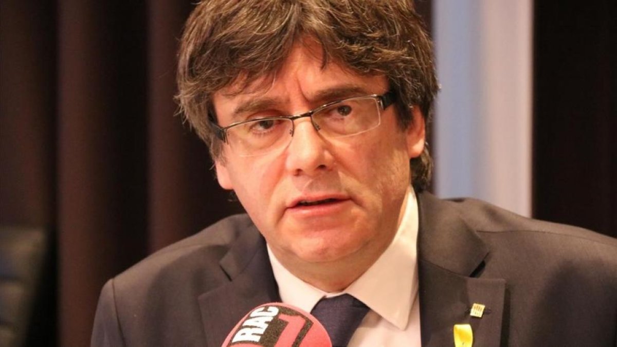 Carles Puigdemont.-BLANCA BLAY