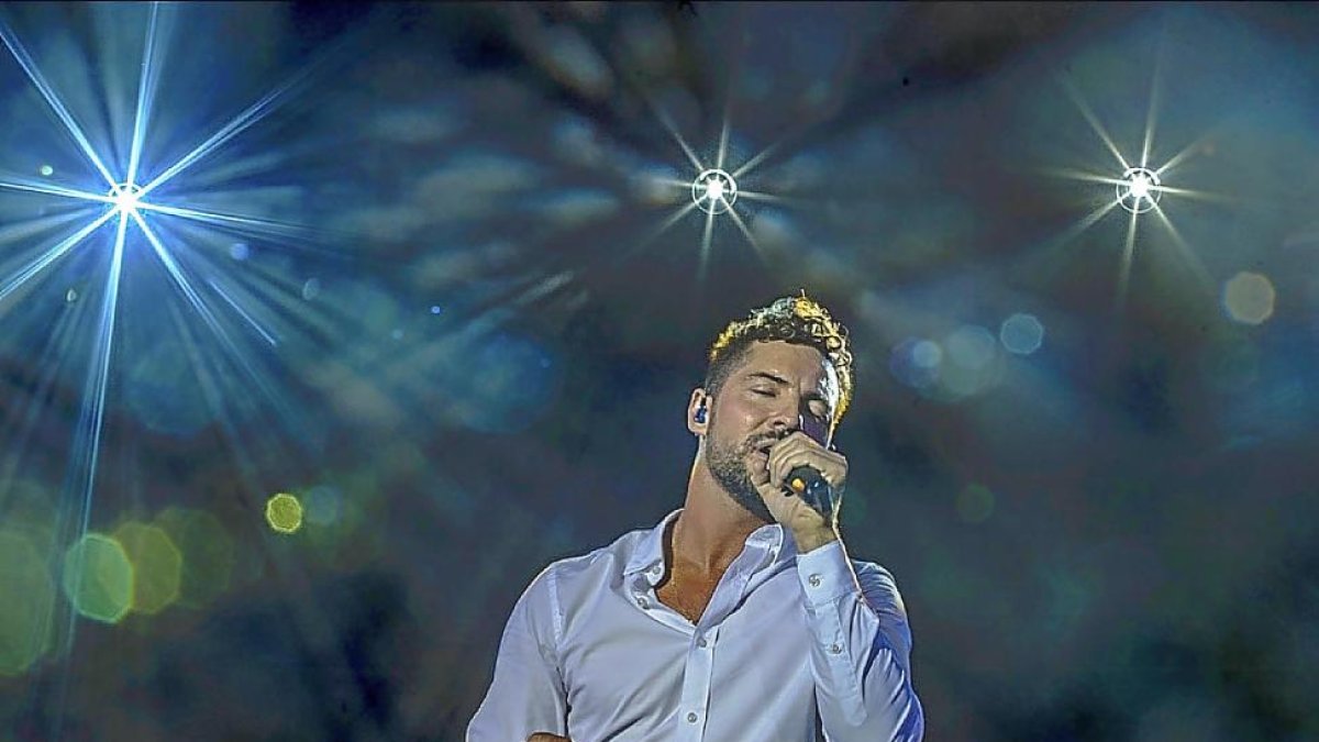 Imagen del cantante almeriense, David Bisbal-GTS
