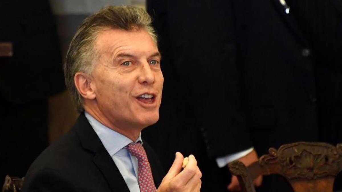 El presidente argentino, Mauricio Macri.-EVARISTO SA / AFP