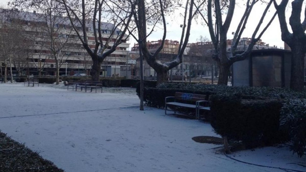 Nevadas en Castilla y León.-EUROPA PRESS