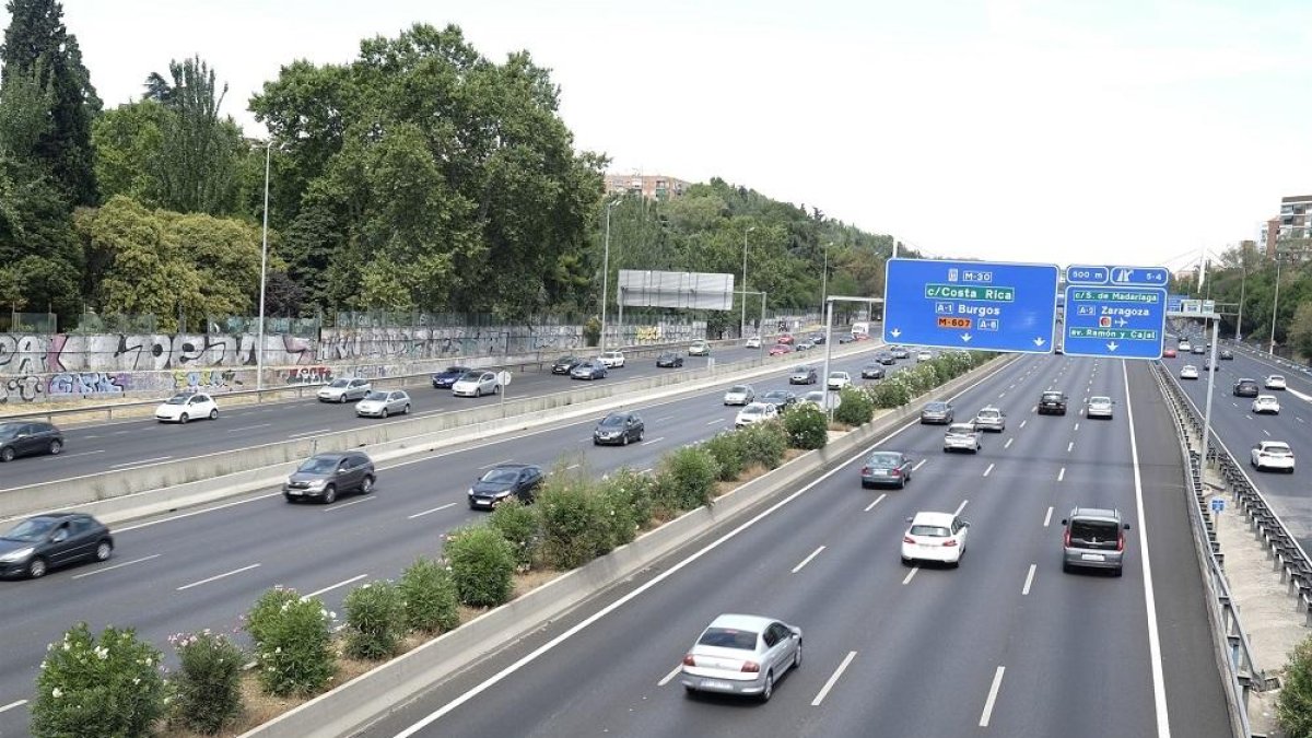 Foto de archivo de una autopista-EUROPA PRESS