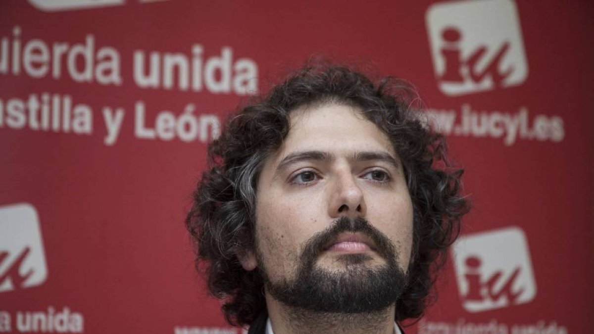 José Sarrión, candidato de IU a la presidencia de la Junta de Castilla y León-Ical