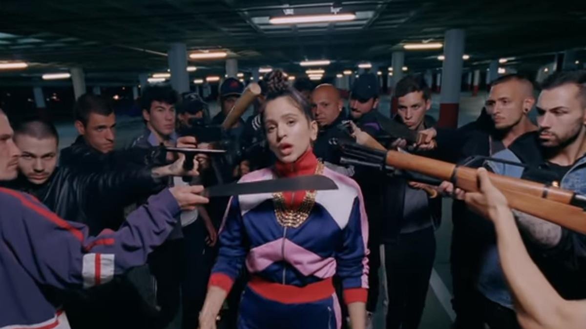 Rosalía, en el videoclip
