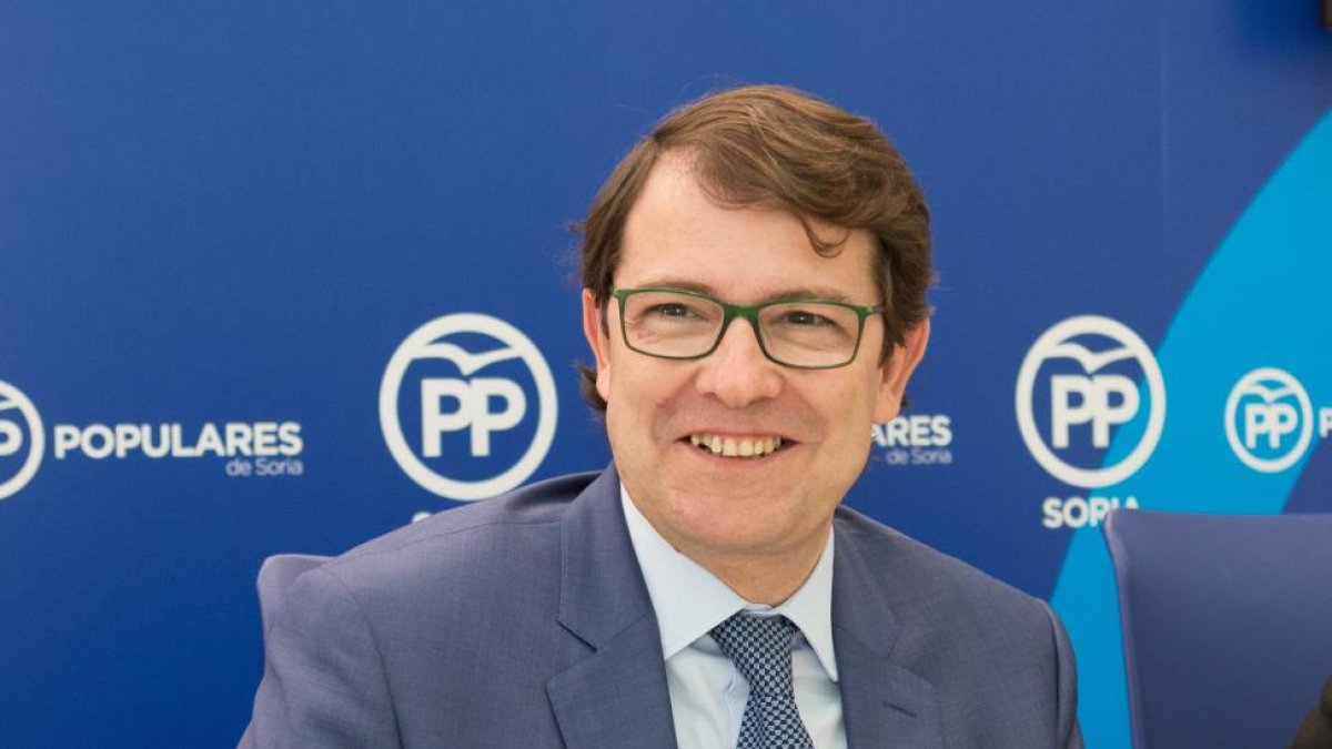 El presidente del PP de Castilla y León, Alfonso Fernández Meñueco.-CONCHA ORTEGA / ICAL