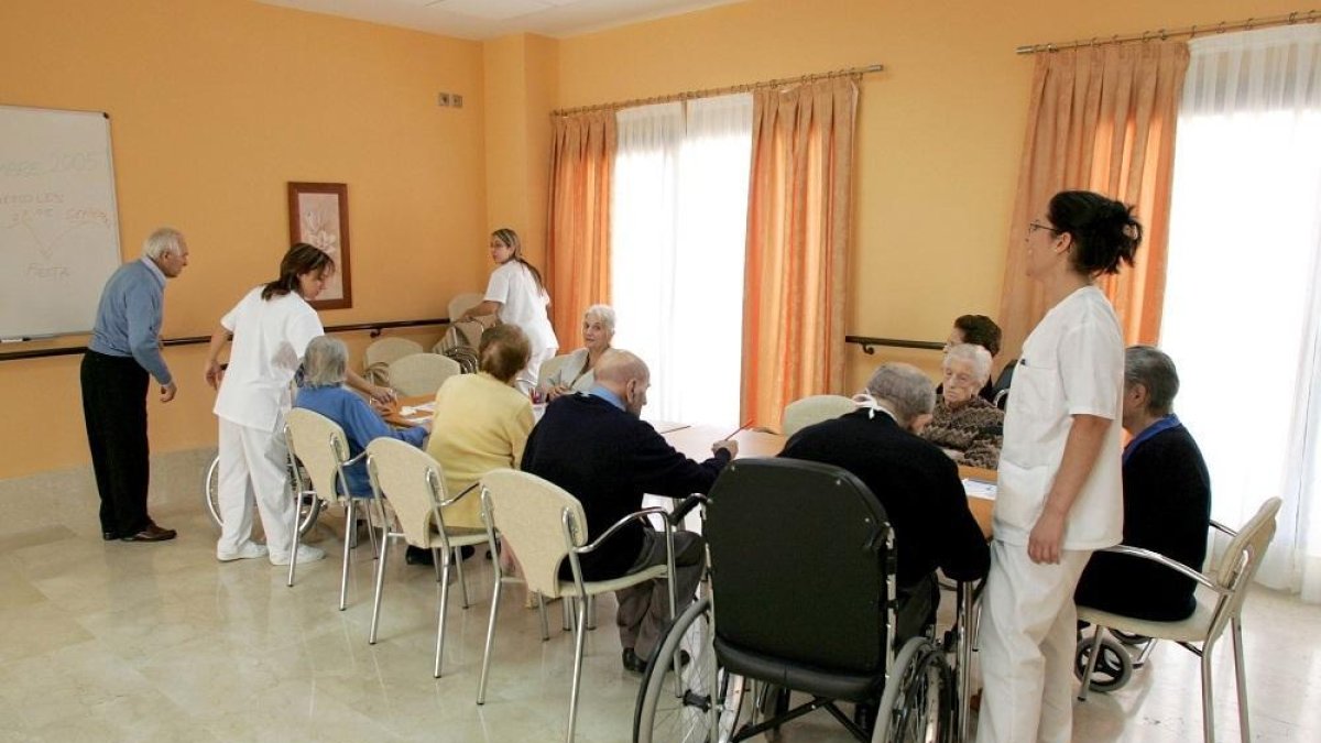 Imagen de archivo de una residencia de ancianos
