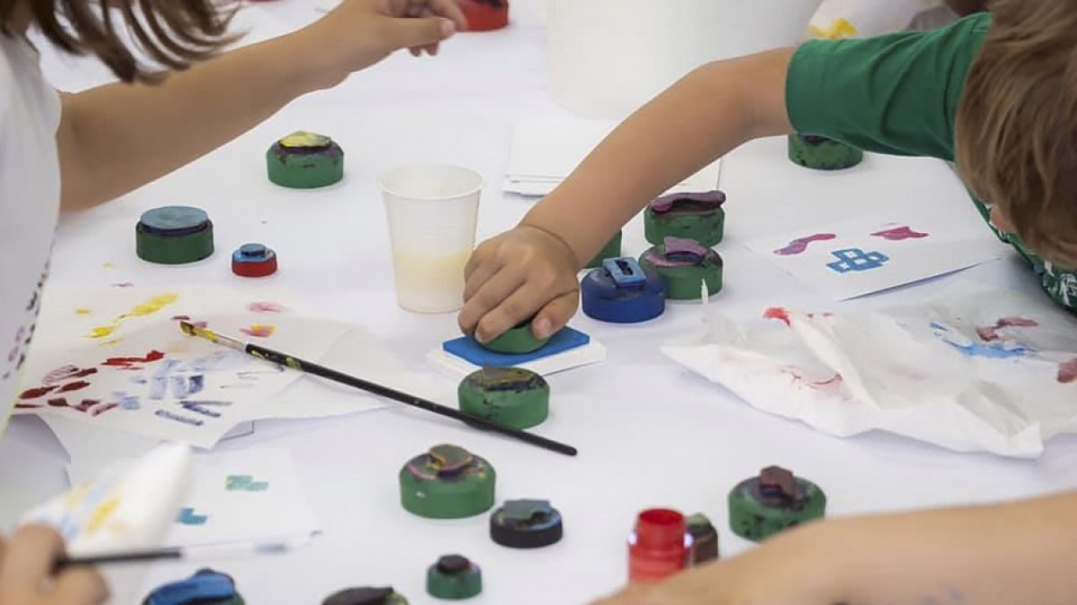 Imagen de unos talleres infantiles