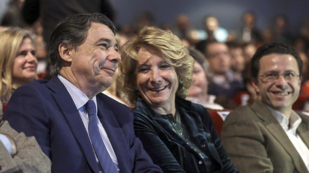 Imagen de archivo: Ignacio González y Esperanza Aguirre durante un acto en 2014-EFE