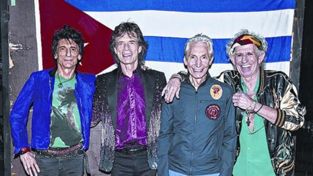 Los Rolling Stones en La Habana, en marzo de este año.-AP / HBO