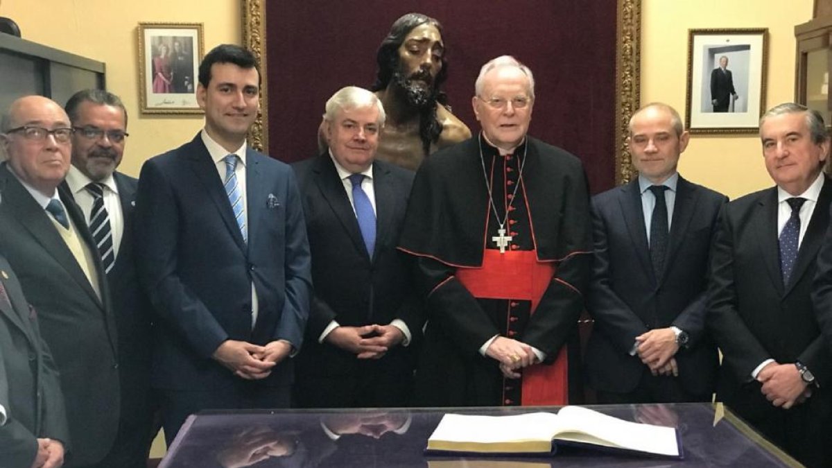 David Esteban, Claudio Espejo, Carlos Amigo Vallejo, Víctor Caramanzana y Julio de las Heras.-E. M.