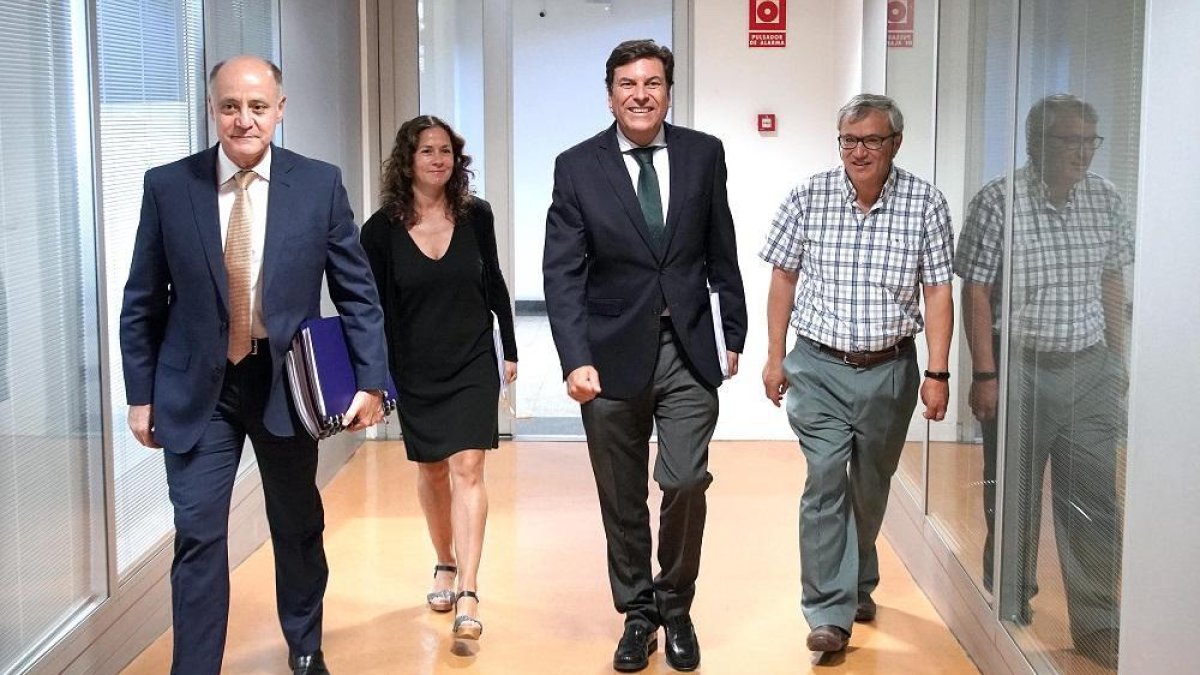 El consejero de Economía y Hacienda, Carlos Fernández Carriedo, presenta los datos de la Contabilidad Regional correspondiente al segundo trimestre de 2019-ICAL