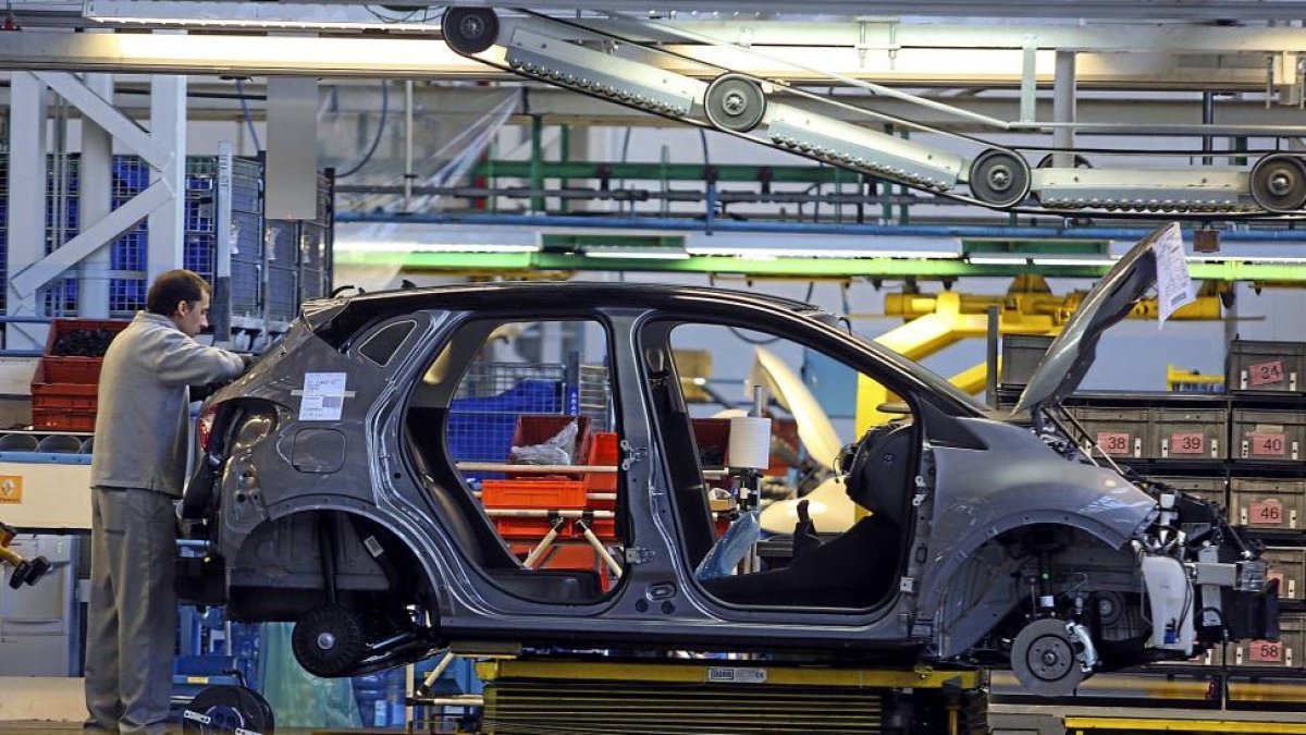 Imagen del montaje del Captur en Valladolid.-E. M.