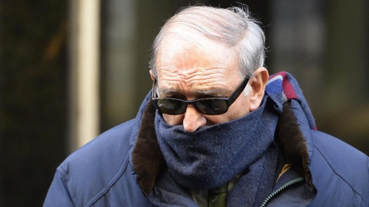 Antonio González Pacheco, alias Billy el Niño, a su salida de la Audiencia Nacional en diciembre del 2013.-AFP