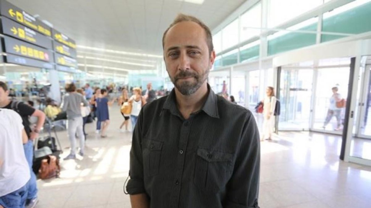 Juan Valdés, presidente del comité de empresa de Vueling.-DANNY CAMINAL