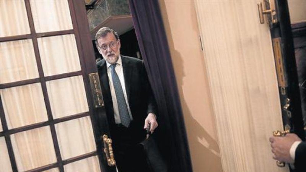 Mariano Rajoy, en el congreso de los Diputados, el pasado 21 de junio.-JOSÉ LUIS ROCA