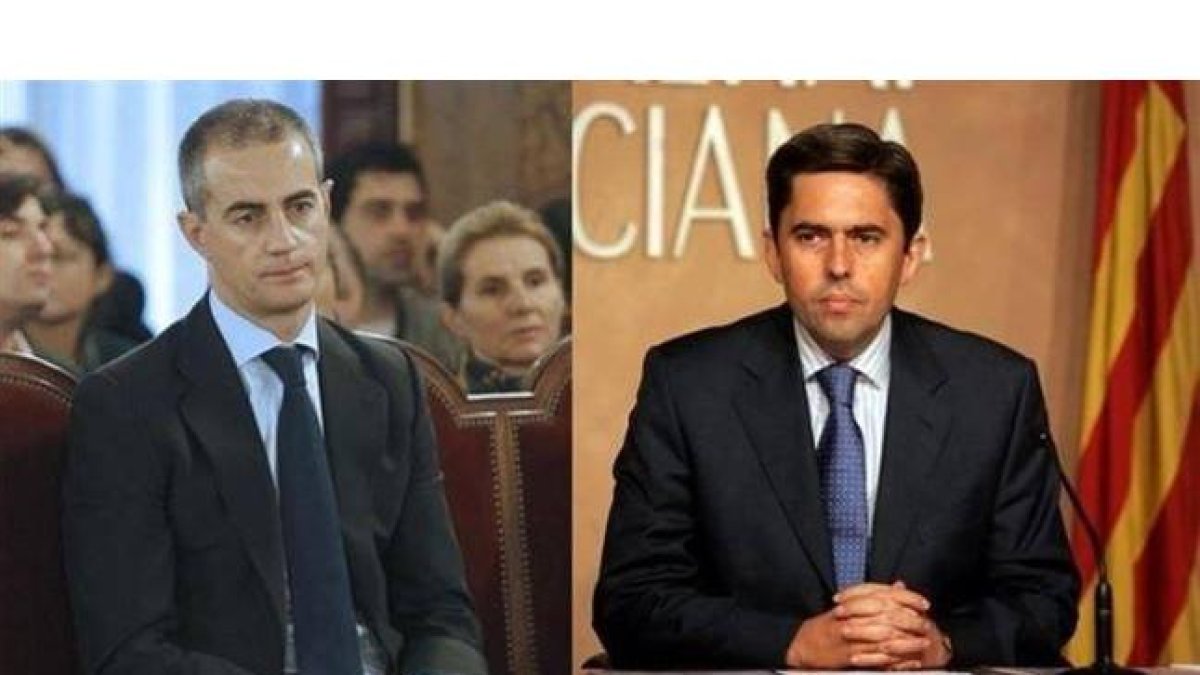 Los exdirigentes del PP Valenciano y exdiputados en las Corts, Vicente Rambla y Ricardo Costa.-Foto: EUROPAPRESS