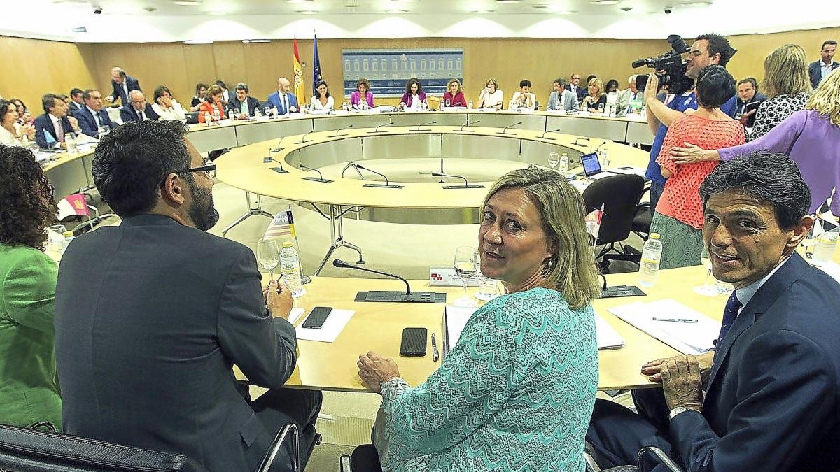 La consejera de Hacienda, en el Consejo de Política Fiscal y Financiera celebrado el martes en Madrid.-ICAL