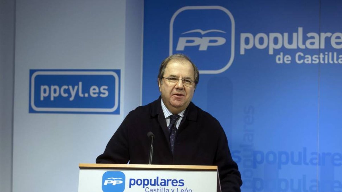 El presidente del Partido Popular de Castilla y León, Juan Vicente Herrera, clausura el Comité Ejecutivo autonómico-Ical