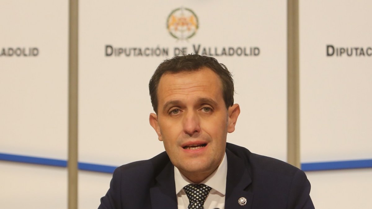 El presidente de la Diputación de Valladolid, Conrado Íscar. - ICAL