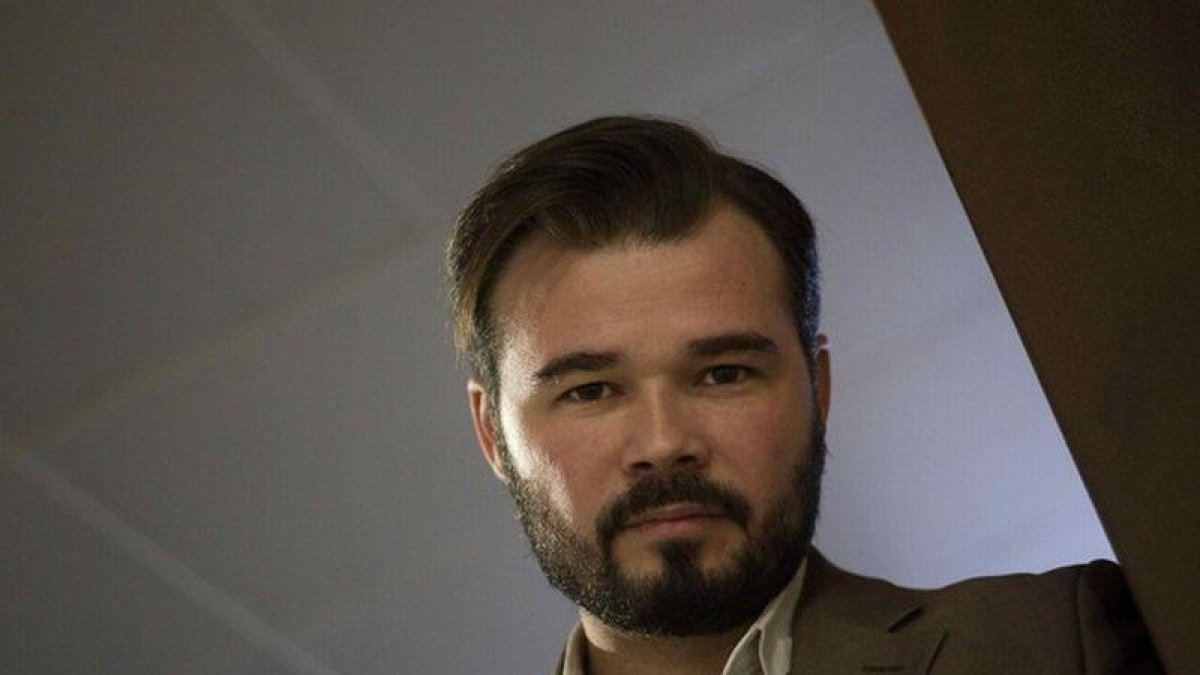 Gabriel Rufián, diputado de ERC en el Congreso.-EFE / MARTA PÉREZ