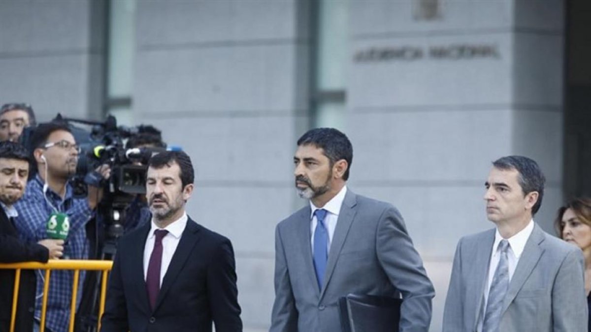 Trapero en la Audiencia Nacional.-EUROPA PRESS