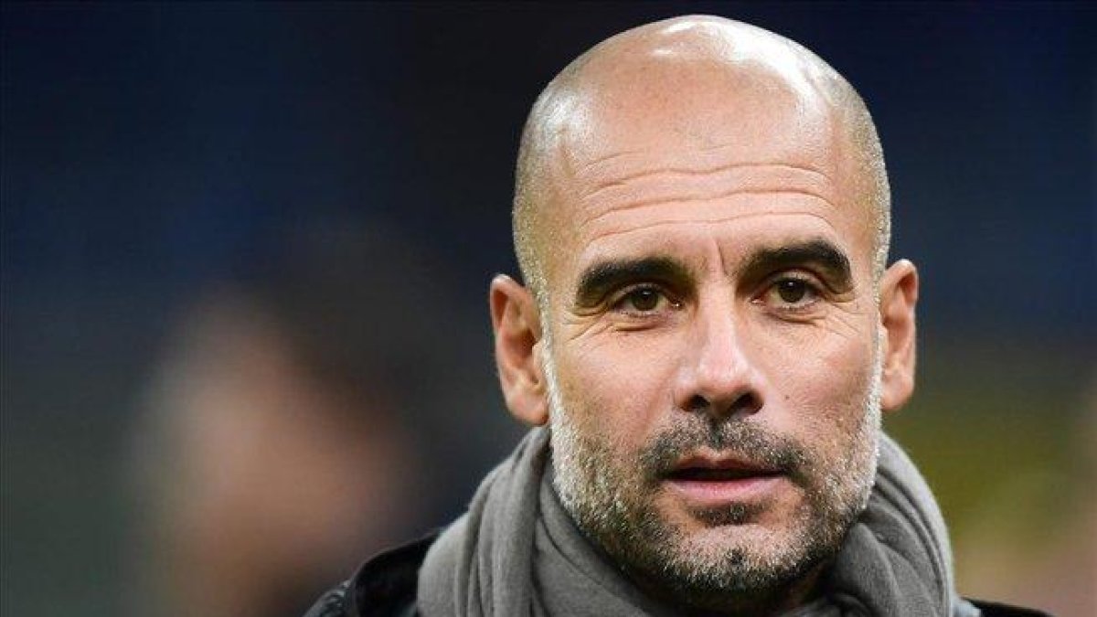 Pep Guardiola, técnico del City, en una imagen reciente.-MIGUEL MEDINA (AFP)