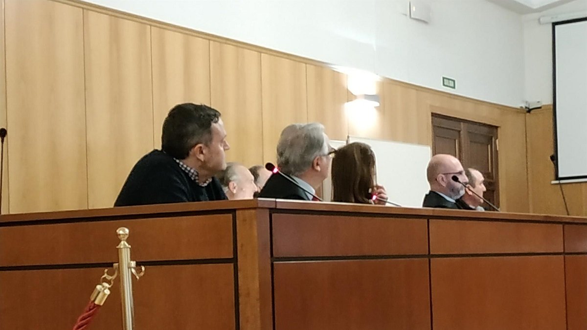 Imagen de archivo del juicio al exalcalde de Valdestillas y a otros miembros de su equipo.- E. PRESS