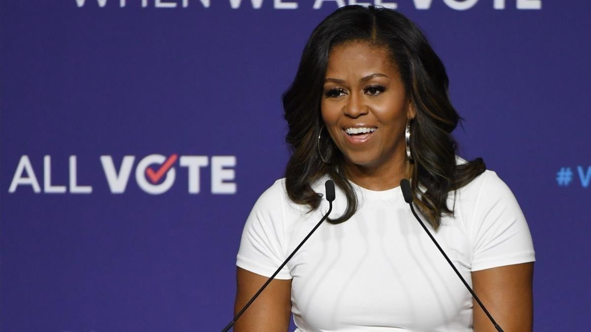 Michelle Obama, en Las Vegas.-AFP / ETHAN MILLER