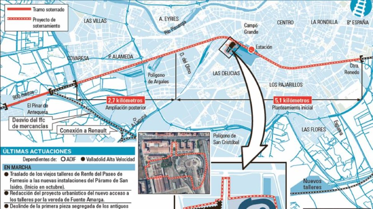 Soterramiento del Ferrocarril en Valladolid-El Mundo de Castilla y León