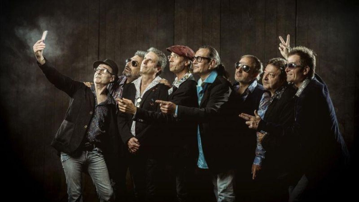 El grupo Los Manolos, tras anunciar su regreso por el 25º aniversario de los Juegos Olímpicos de Barcelona.-EFE